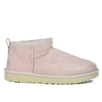 Classic Ultra Mini Suede Shearling Ankle Bootie