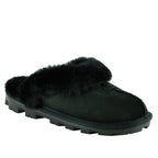 Coquette Suede Fur Lined Mule