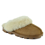 Coquette Suede Fur Lined Mule