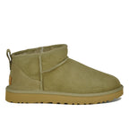 Classic Ultra Mini Suede Shearling Ankle Bootie