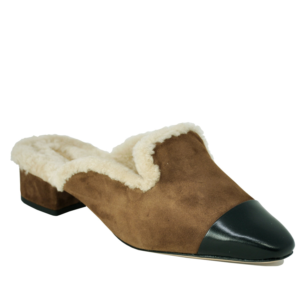 Cecile Fur Cap Toe Mule – Footnotes