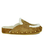 Fenix Suede Shearling Closed Clog