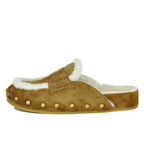 Fenix Suede Shearling Closed Clog