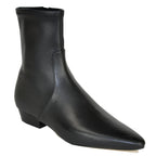 Glinda Leather Flat Bootie