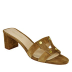 Via-55 Suede Heel Slide