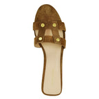 Via-55 Suede Heel Slide