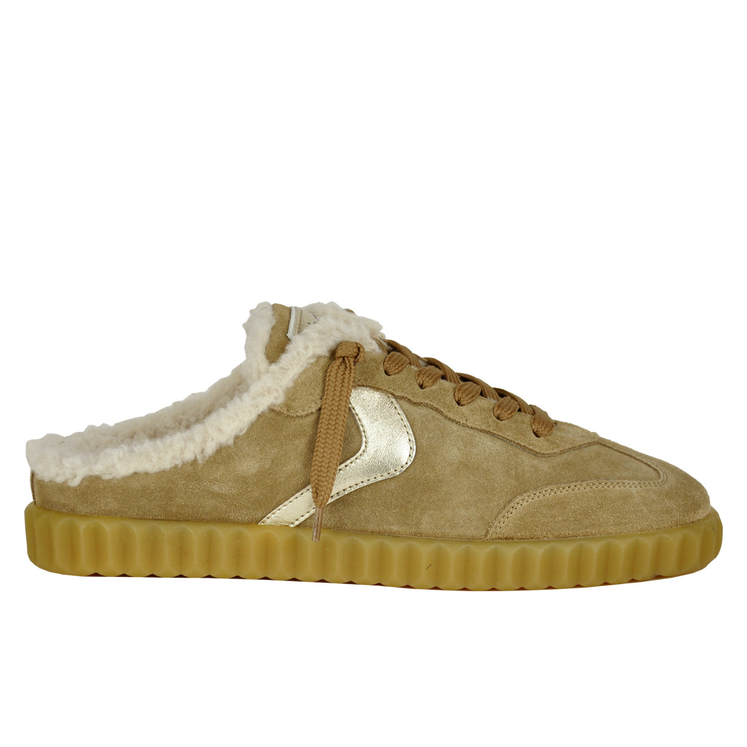 InesMuleFur-OD28 Brown Fur Sneaker Mule – Footnotes