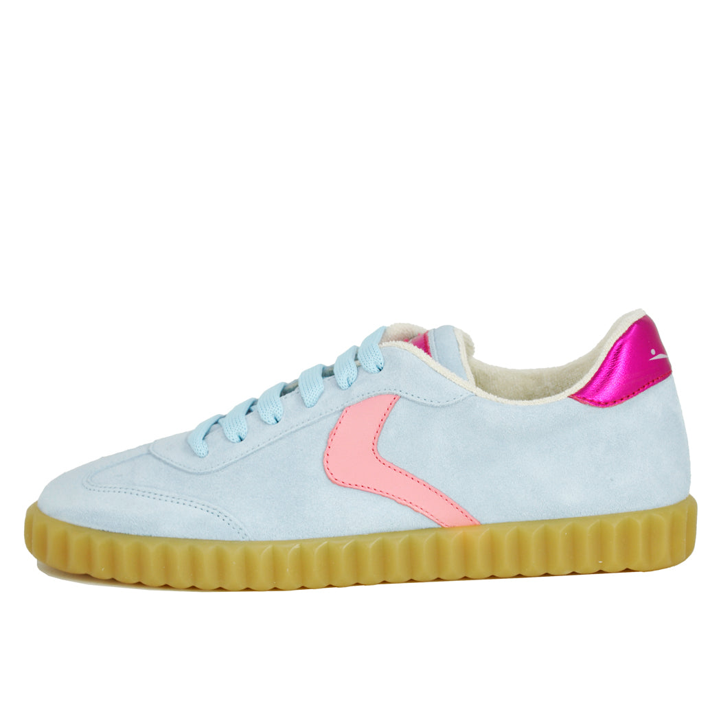 InesSuede-3C93 Suede Tie Sneaker
