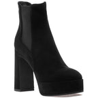 Chad Suede Platform Heel Bootie