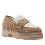 Lewis Shearling Suede Moc