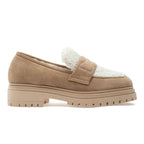 Lewis Shearling Suede Moc