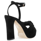 Miles Suede Knot Platform Sandal