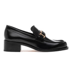 Phoebe Leather Heel Loafer