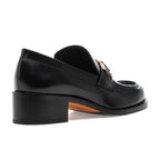 Phoebe Leather Heel Loafer