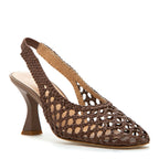 Cam Woven Heel Slingback