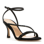 Cammie Satin Sequins Heel Sandal