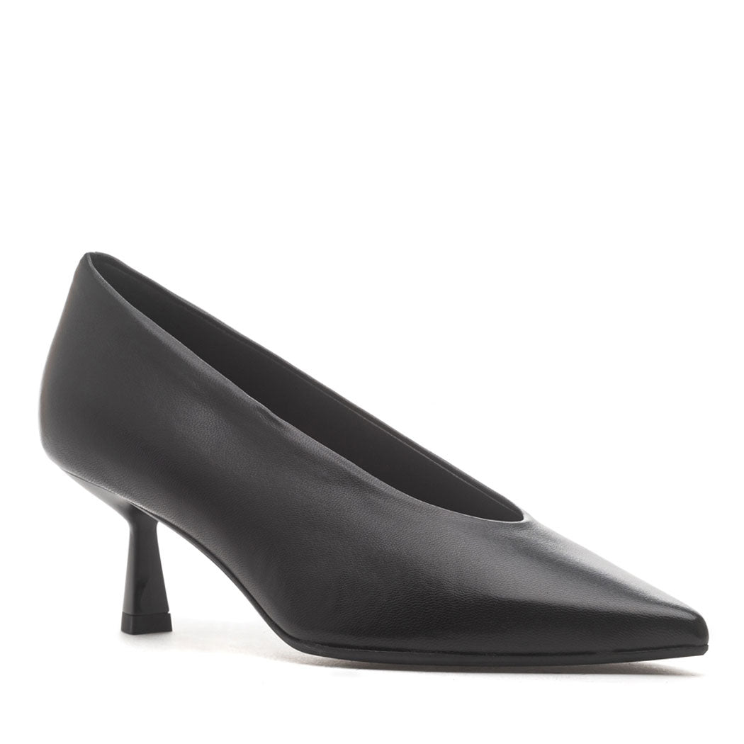 Carson Leather Nappa Heel Pump
