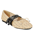 Casey Woven Strap Ballet