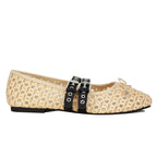 Casey Woven Strap Ballet