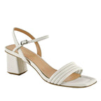 Celeste Leather Block Heel Sandal