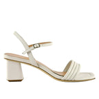 Celeste Leather Block Heel Sandal