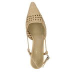 Chloe Woven Slingback Heel