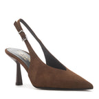 Cindy Suede Heel Slingback