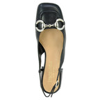 Clarkson Leather Bit Slingback