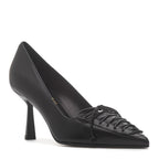 Conrad Leather Lace Heel Pump