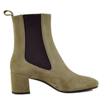 Fabolous Suede Block Heel Bootie