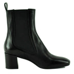 Fabolous Leather Block Heel Bootie