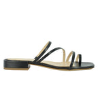 Fantastic Leather Flat Strippy Sandal