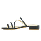 Fantastic Leather Flat Strippy Sandal