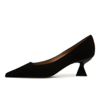 Fiji Suede Pointed Heel Pump