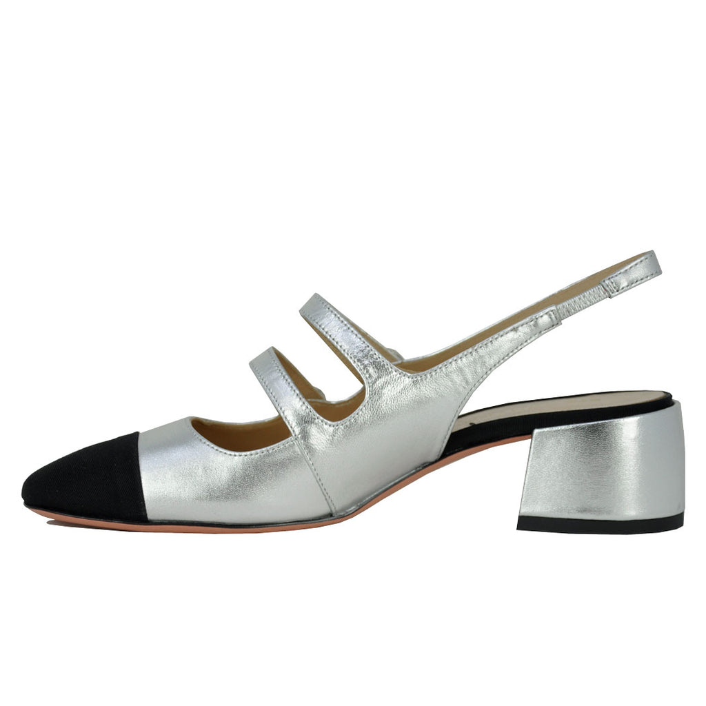 Finn Leather Cap Toe Slingback – Footnotes