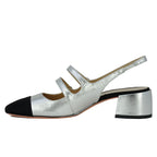 Finn Leather Cap Toe Slingback