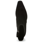 Fiona Stretch Suede Heel Boot