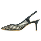 Fiona Mesh Heel Slingback