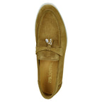 Fischer Suede Ornament Closed Loafer