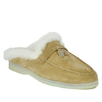 Flabingo Suede Fur Mule