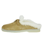 Flabingo Suede Fur Mule