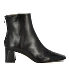 Flo Leather Cap Toe Bootie