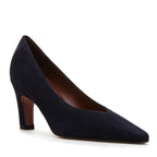 Flora Suede Heel Pump