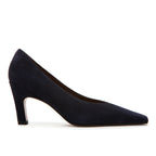 Flora Suede Heel Pump