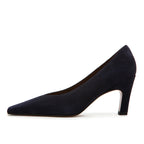 Flora Suede Heel Pump