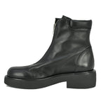 Folklore Leather Front Zipper Bootie