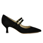 Francia Suede Mary Jane Pump