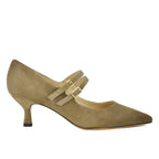 Francia Suede Mary Jane Pump