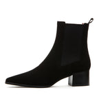 Francie Suede Gore Heel Boot