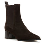 Francie Suede Gore Heel Boot
